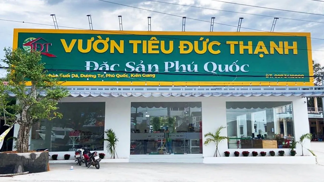 Vườn tiêu Đức Thạnh