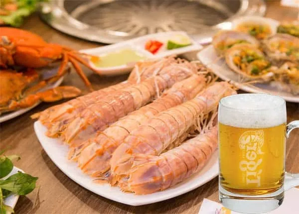 Delicious and attractive Phu Quoc mantis shrimp