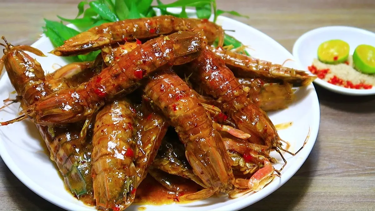 Delicious and attractive Phu Quoc mantis shrimp