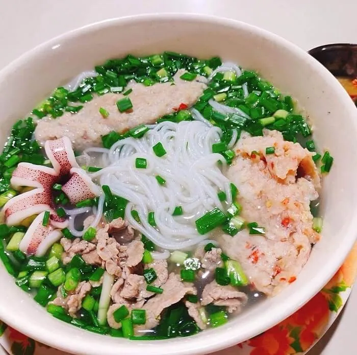 Bún Quậy Phú Quốc món ăn sáng thơm ngon