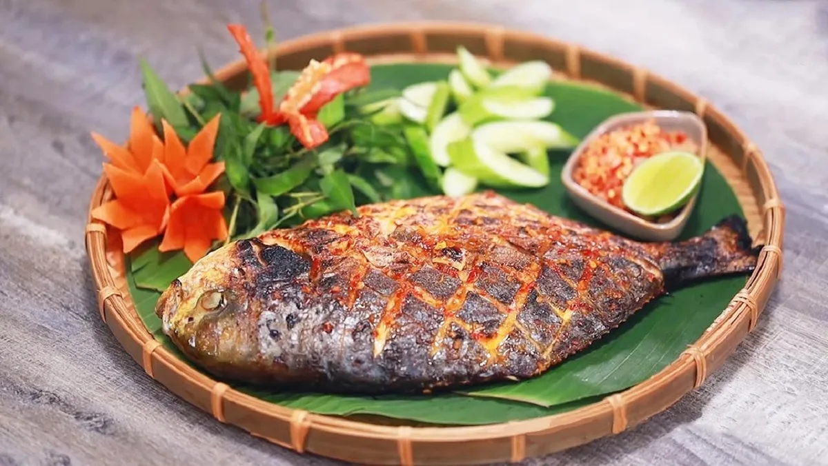Grilled Anchovy is marinated according to a special recipe.
