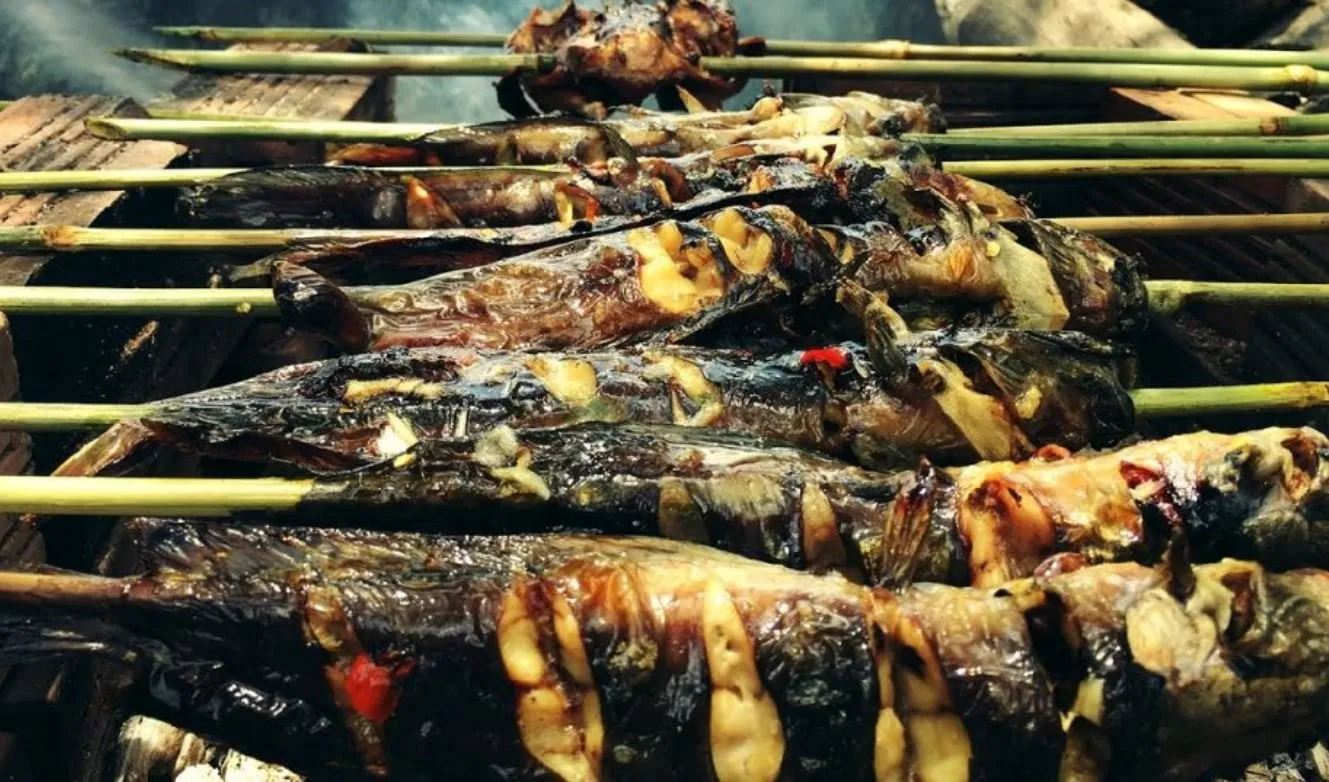 Grilled mackerel