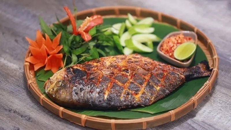 Cá mú nướng hấp dẫn giàu dinh dưỡng
