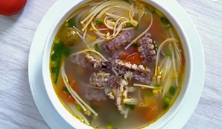 Canh bầu bề bề