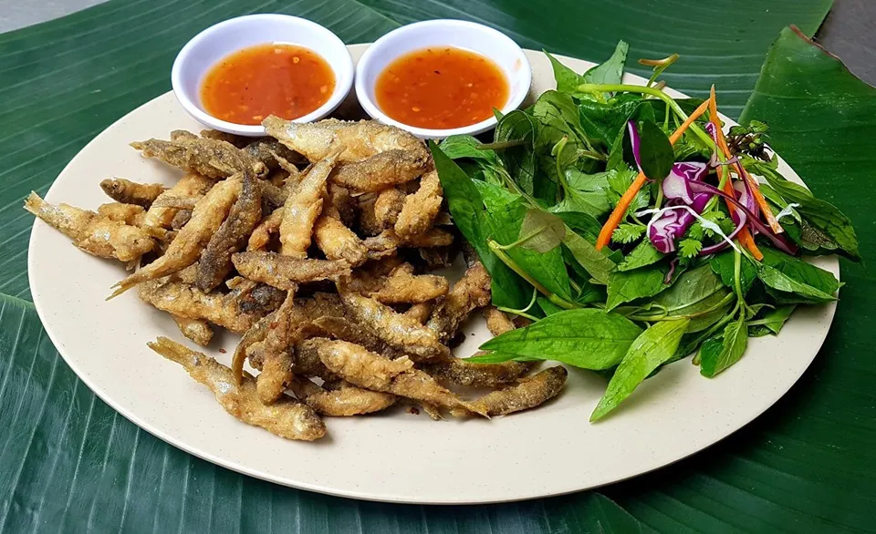 Cá suối Sapa áp chao
