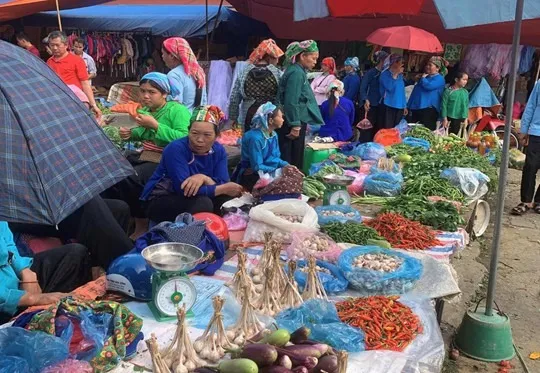 Muong Khuong market