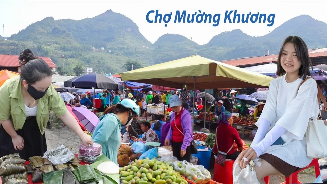 Check in tại chợ mường khương sapa