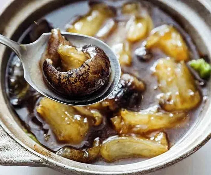 Hải Sâm xào Nấm