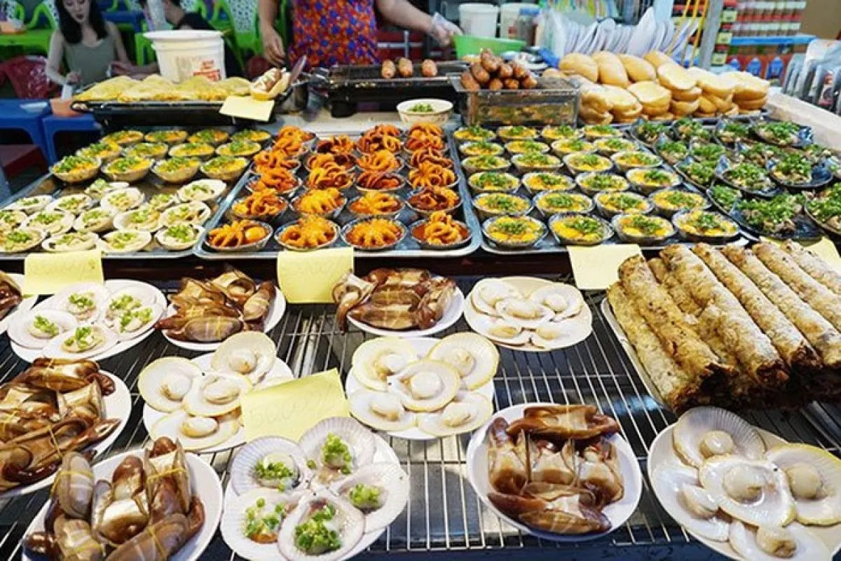 Các món ăn ngon tại chợ đêm phú Quốc