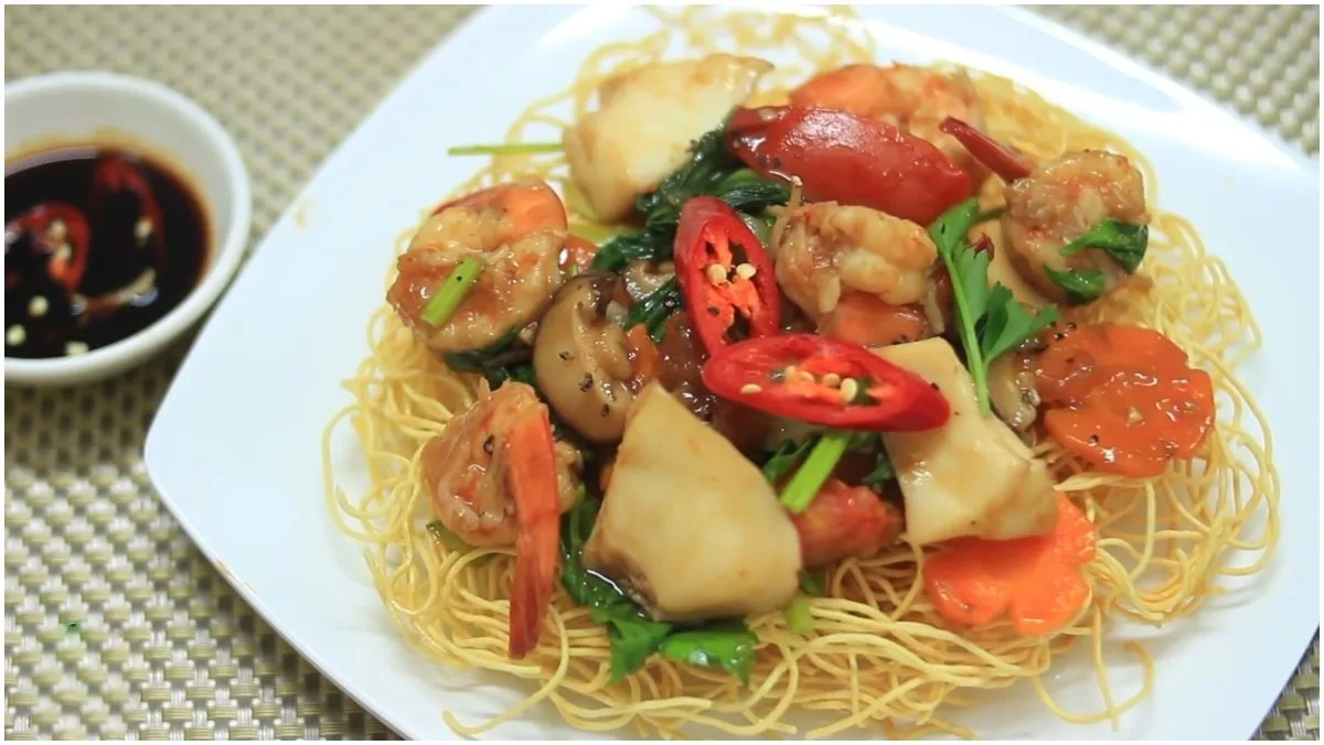 Delicious Phu Quoc fried noodles