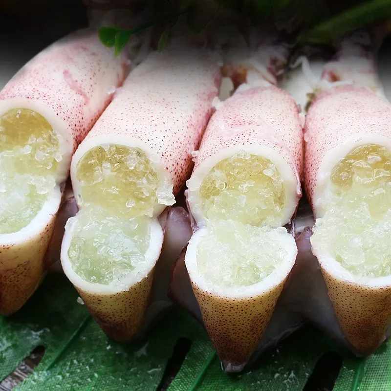 Mực trứng luộc hấp dẫn