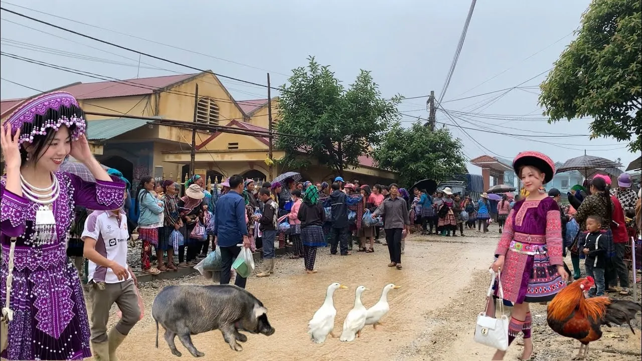 Chợ phiên sín Chéng sapa lào cai