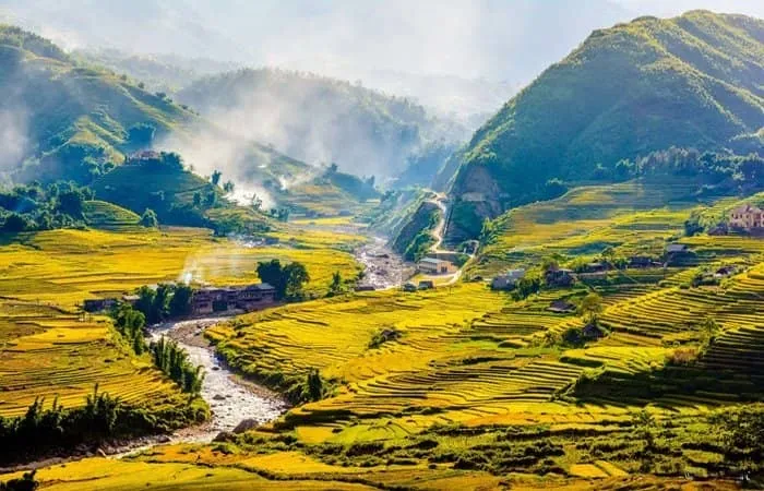 The beauty of Muong Hoa valley
