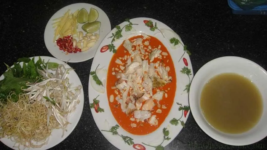 Delicious and nutritious crab blood pudding