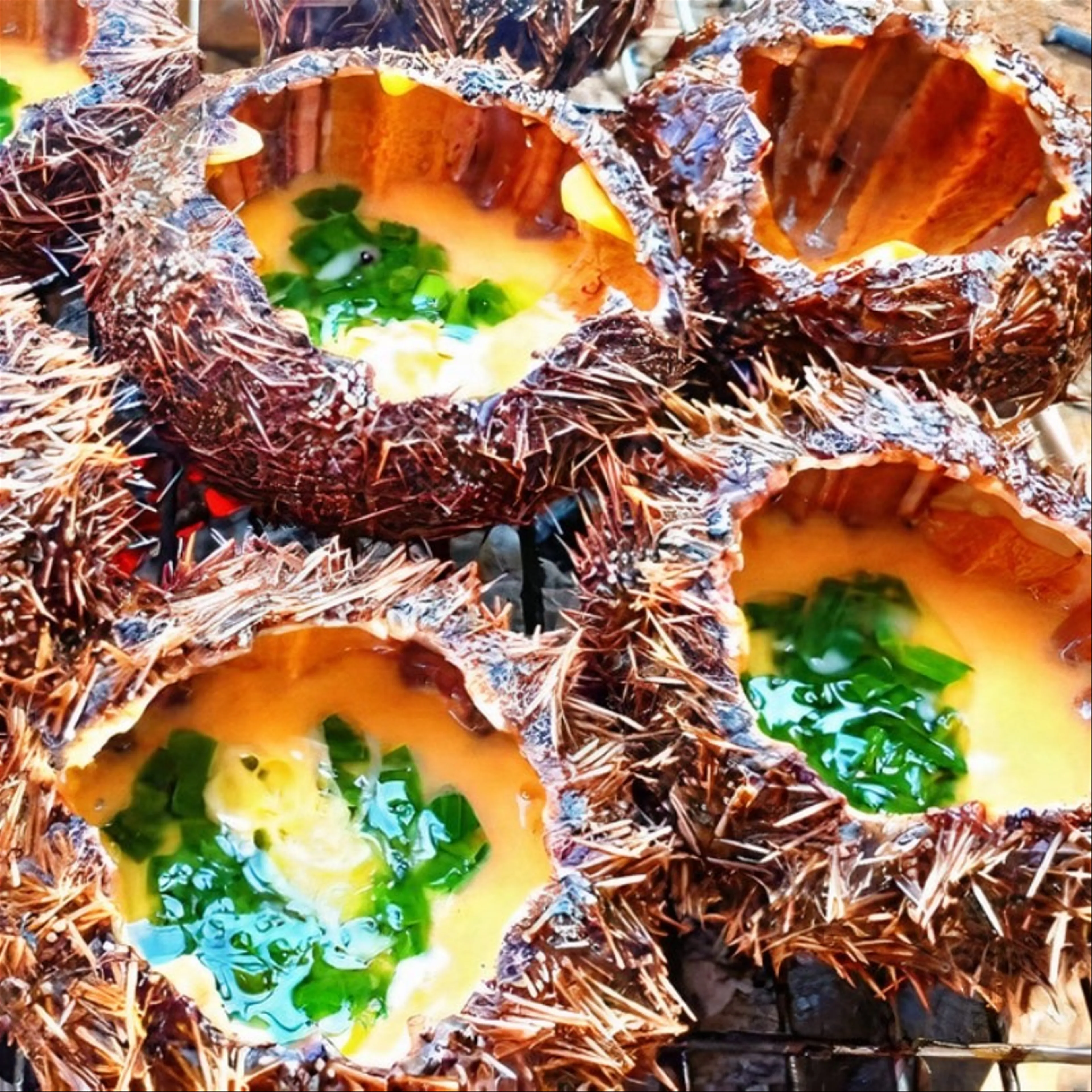 Nhum Biển Nướng Mỡ Hành Món Ngon Không Thể Bỏ Lỡ Khi Du Lịch Biển