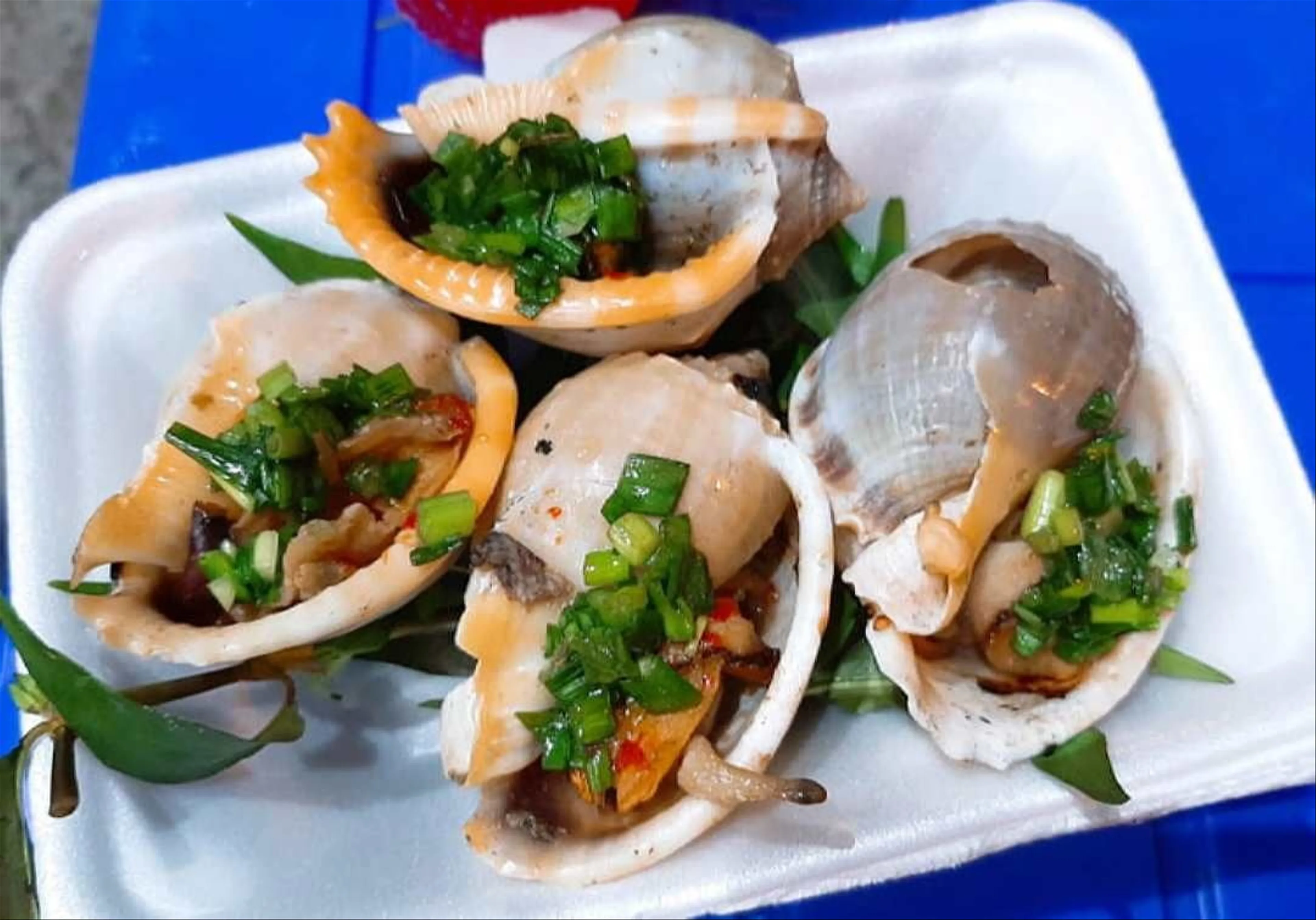 Grilled Snails with Scallion Oil A Must Try Delicacy in Phu Quoc