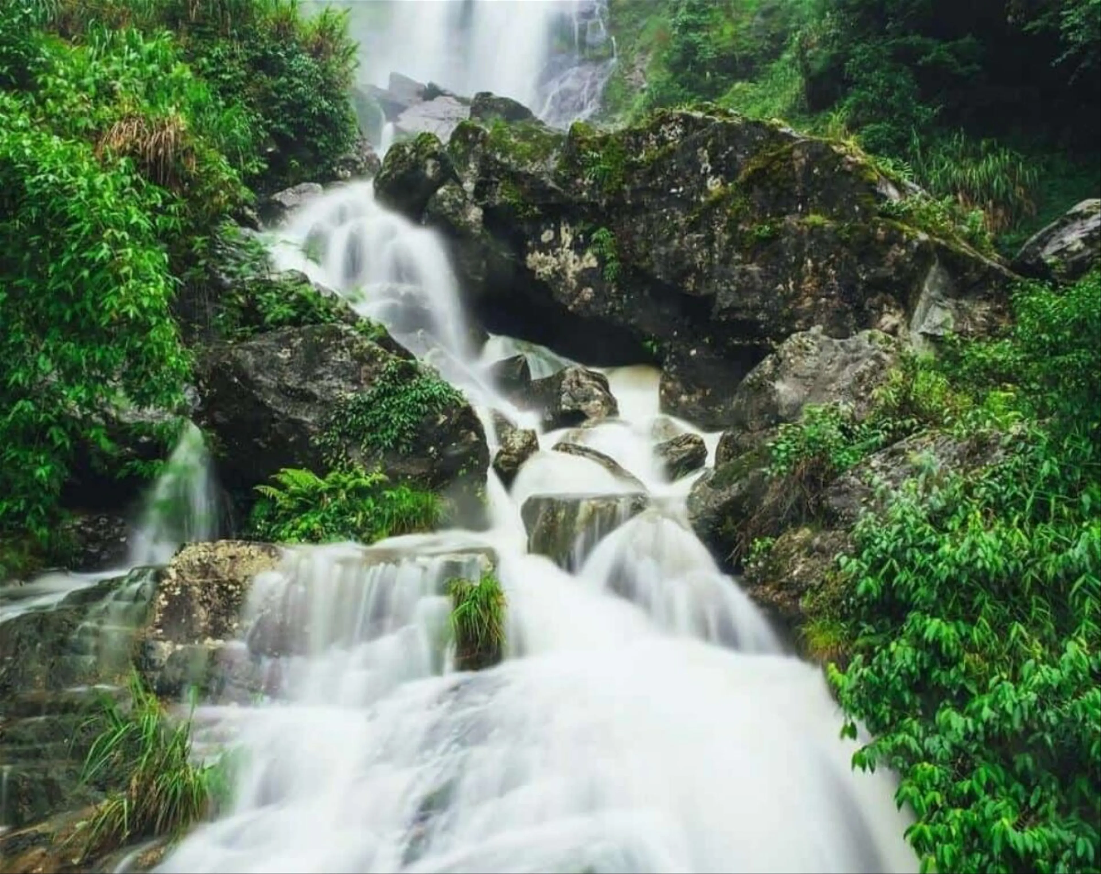 Silver Waterfall Sapa – The Symphony of the Northwest Mountains and Forests