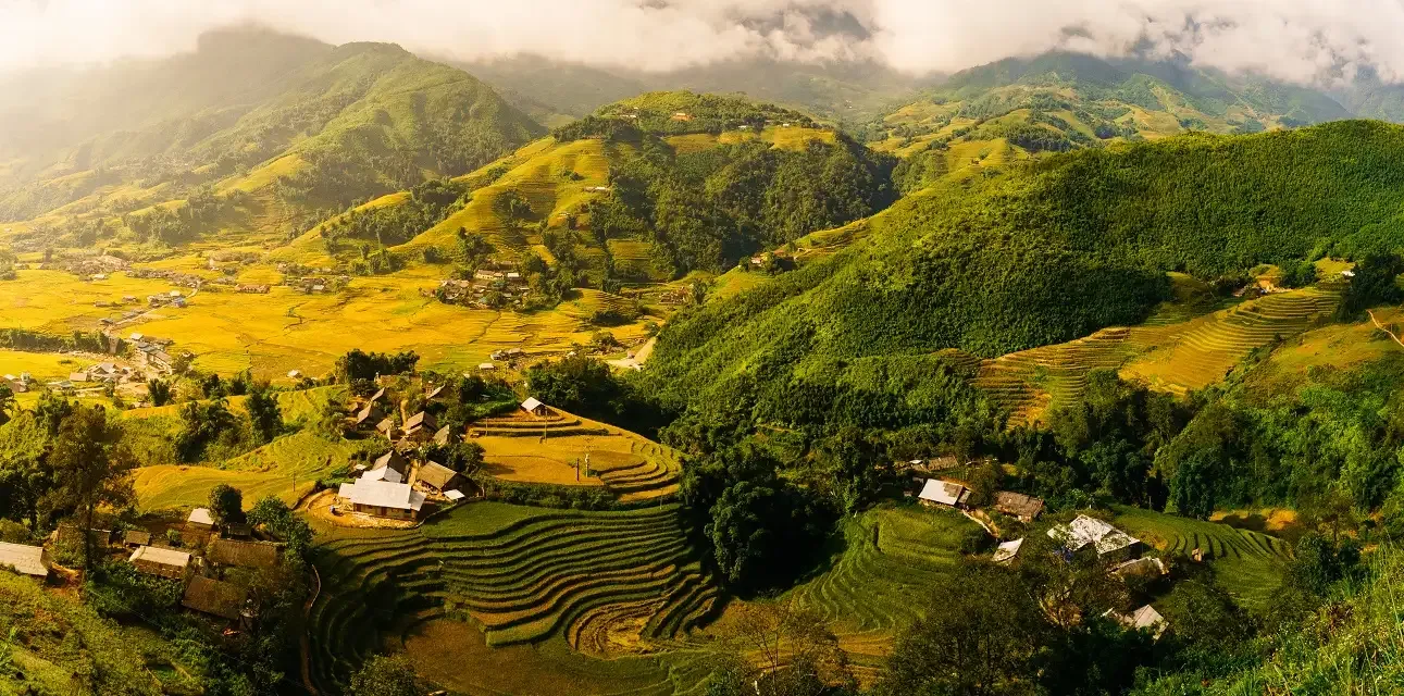 bản Lao Chải đẹp tựa bức tranh