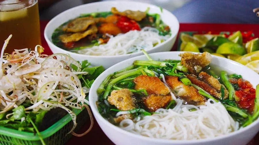 Bún chả Sapa món ngon chuẩn vị
