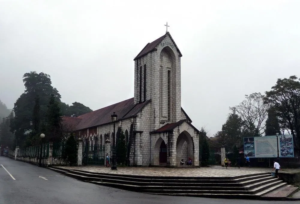 Sapa Stone Church, an attractive destination in Sapa