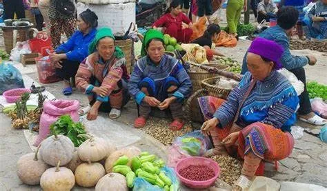 Phiên chợ tại Lào Cai SaPa