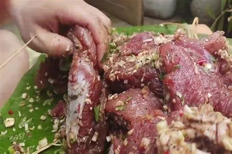 ướp thịt nai nướng đế gang
