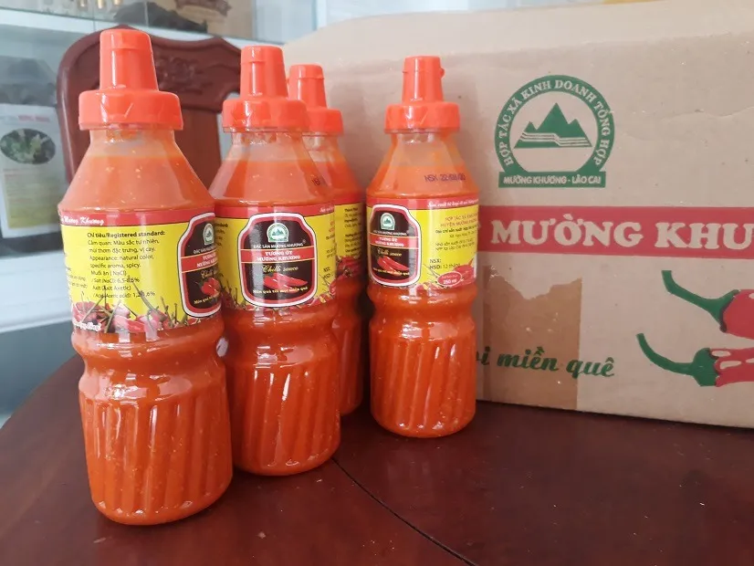 Tương Ớt Mường Khương hương Vị Cay Đậm Chất Tây Bắc,