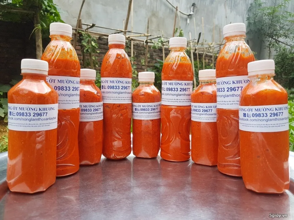 Tương Ớt Mường Khương hương Vị Cay Đậm Chất Tây Bắc