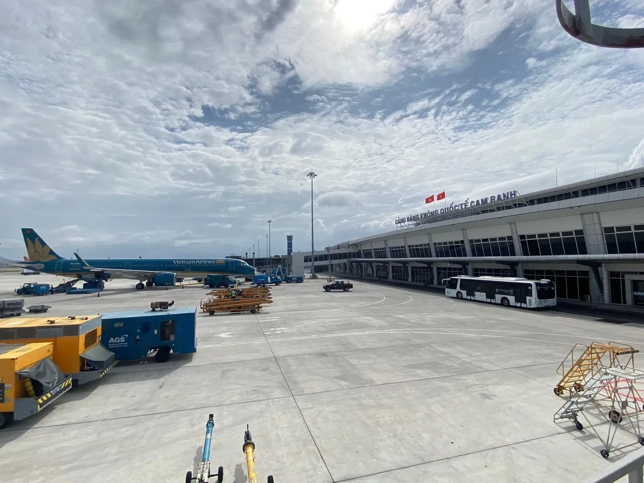 The beauty of Cam Ranh Nha Trang airport