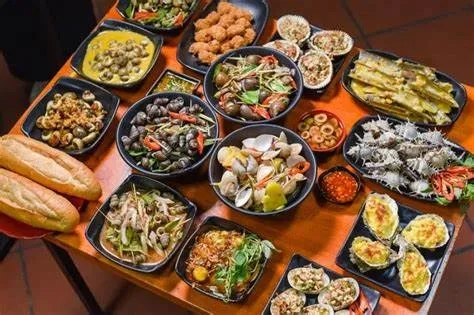 ốc các loại tại Nha Trang