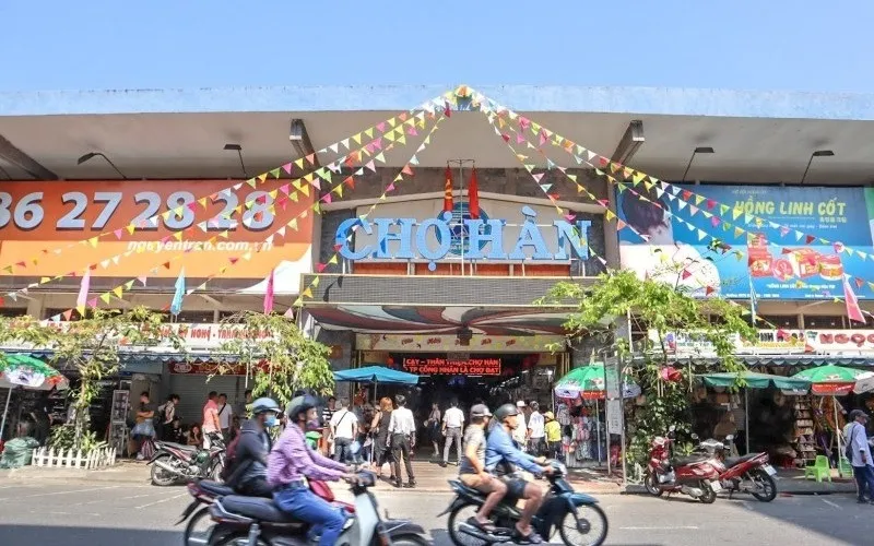 Chợ Hàn Đà nẵng trung tâm mua sắm