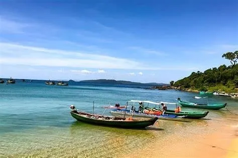 Ganh Dau Beach Peaceful Scenery by the Border