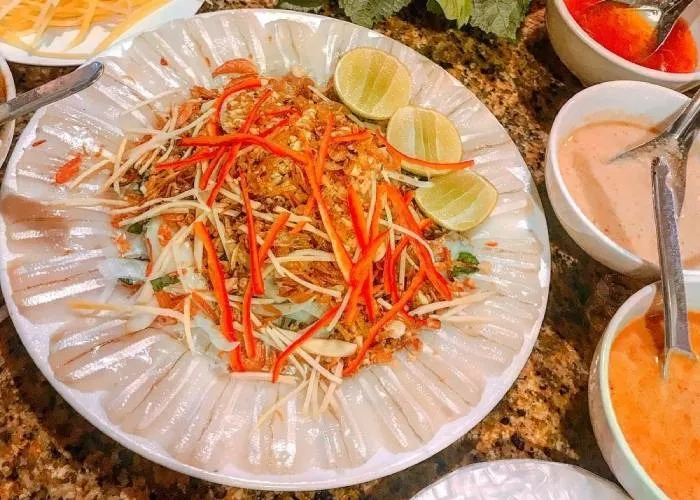 Mai Fish Salad a Unique Local Delicacy