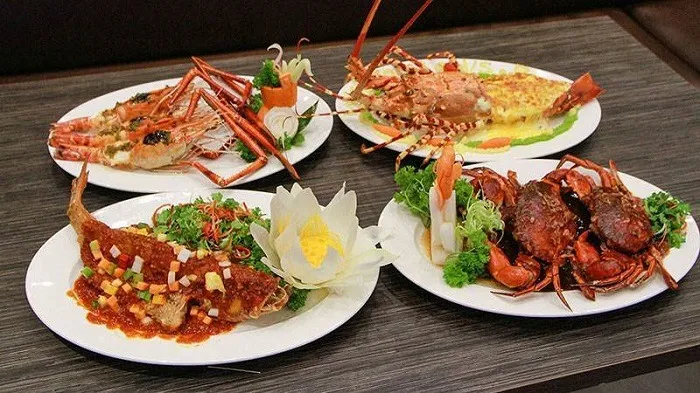 Hải sản tươi sống thơm ngon tại Đà Nẵng