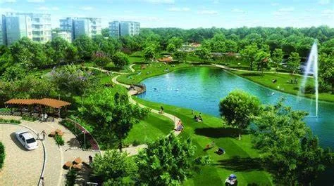 Không gian mở giao hòa thiên nhiên và đô thị
