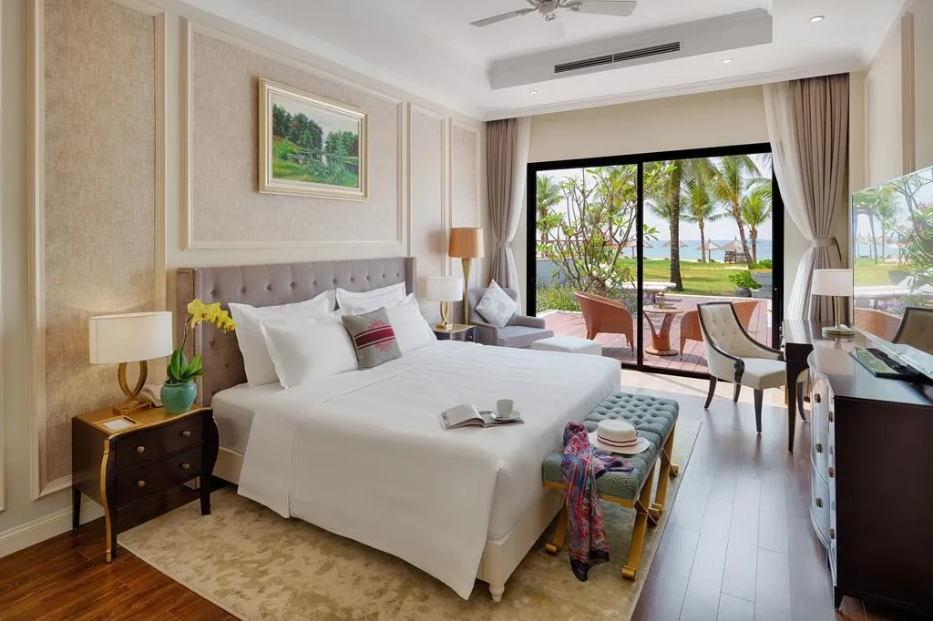 Warm luxury bedroom