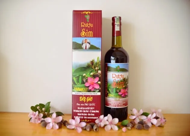 Rượu Sim Phú Quốc thơm ngon hấp dẫn