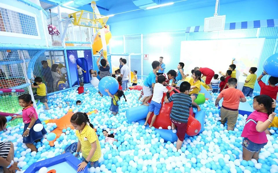 Khu trò chơi trong nhà Giải trí cho mọi lứa tuổi