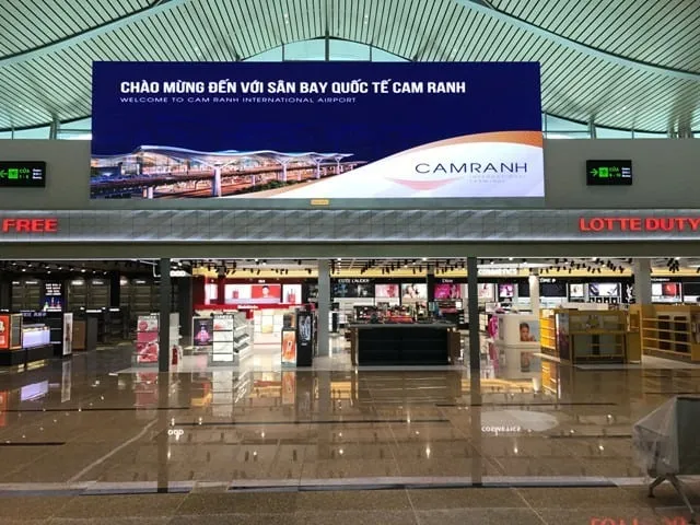 The beauty of Cam Ranh Nha Trang airport