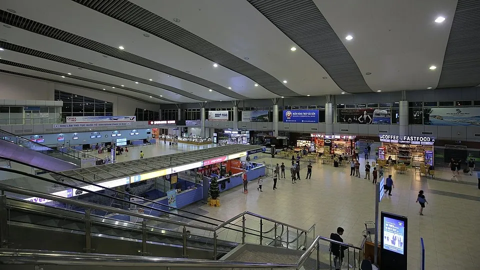Vẻ đẹp của sân bay cam ranh