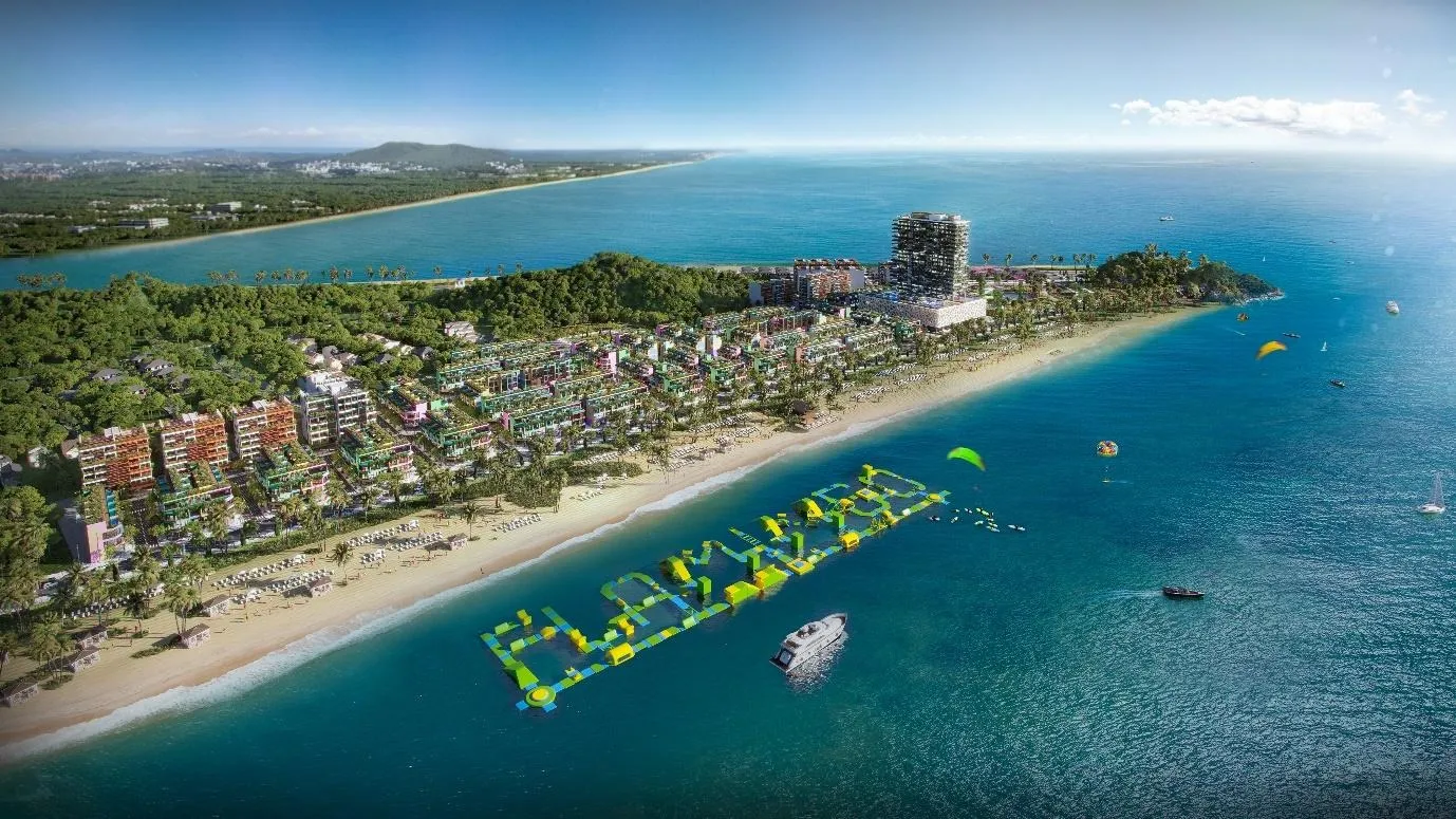 Hai Tien Thanh Hoa beach, a natural beauty gift