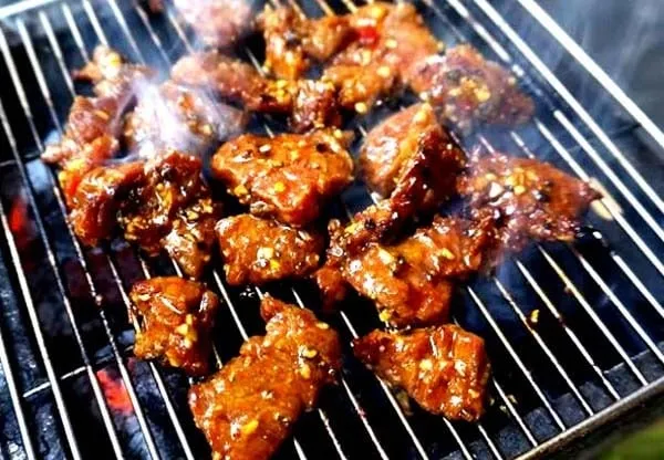 Bò nướng lạc cảnh nha trang thơm ngon nhức nách