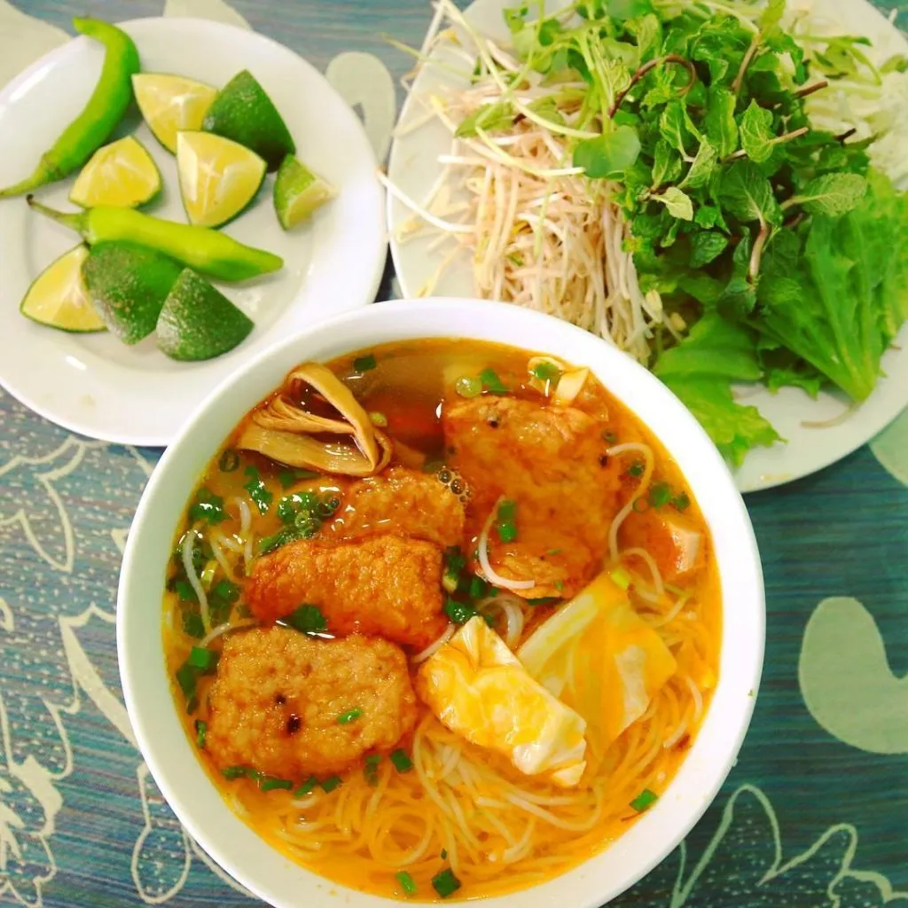 Nha Trang fish noodle soup - delicious and attractive dish