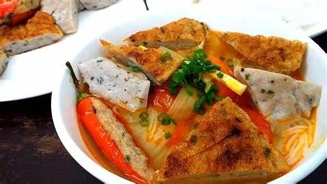Nha Trang fish noodle soup - delicious and attractive dish