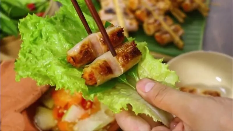 Chả tôm thơm ngon hấp dẫn