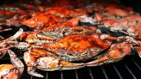 Grilled crab Nha Trang