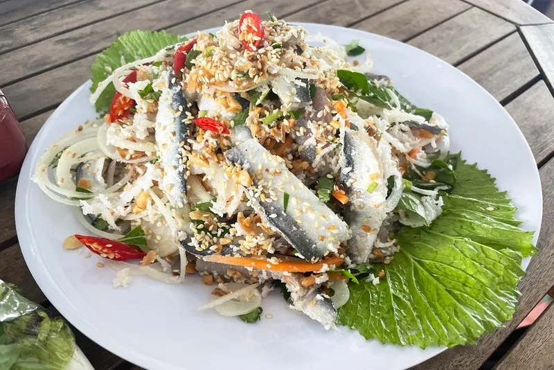 Gỏi cá chích món ăn ngon hấp dần