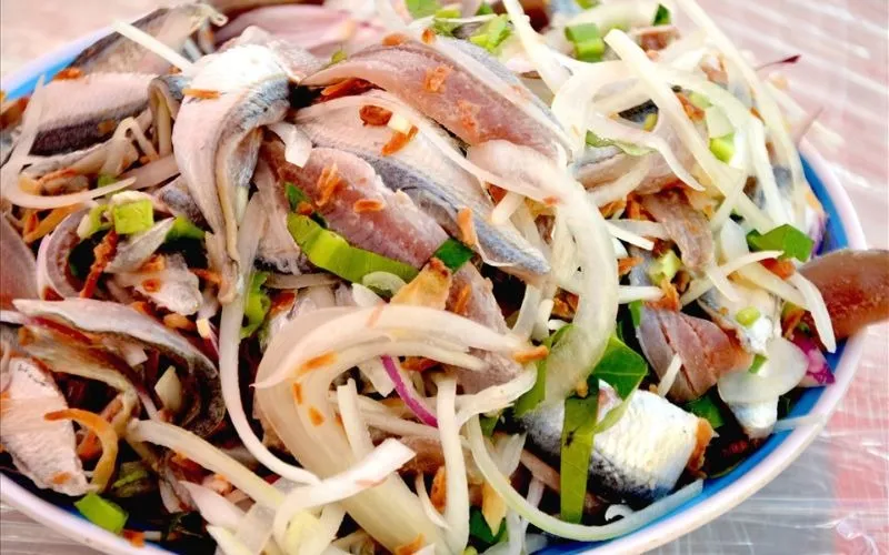 Gỏi cá chích món ăn ngon hấp dần