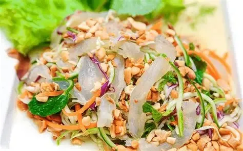 Gỏi sứa thanh hóa thơm ngon hấp dẫn
