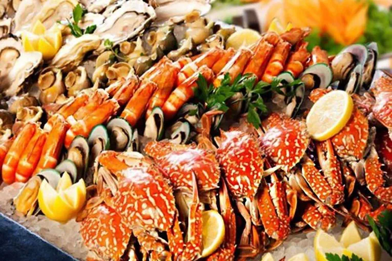 Hải sản thơm ngon và hấp dẫn